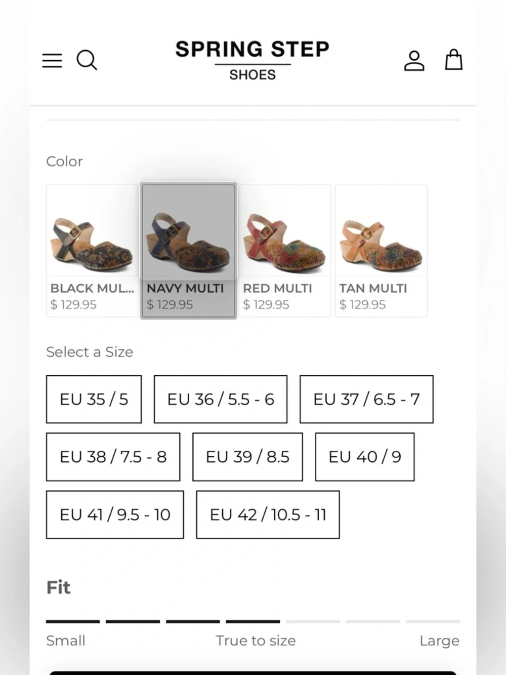 L'Artiste by Spring Step Koraline Perforated Sandals Womens Size 38 US 7.5 - 8 - Picture 16 of 16